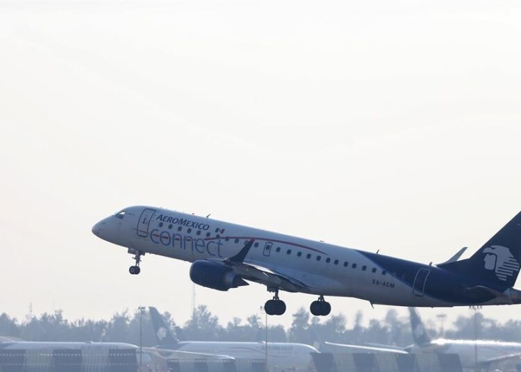 Aeroméxico volará primera ruta entre EEUU y el AIFA