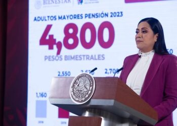 Adultos mayores recibirán 4 mil 800 pesos bimestrales de pensión en 2023: Bienestar