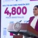 Adultos mayores recibirán 4 mil 800 pesos bimestrales de pensión en 2023: Bienestar