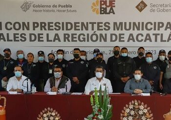 Reforzar seguridad y percepción de tranquilidad, llamado del gobernador a alcaldes