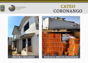 Recuperan más de 300 cajas de licor en Coronango