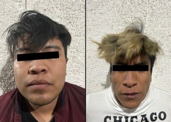 Aseguran a dos hombres con sustancias similares al cristal en San Martín Texmelucan