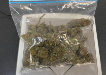 Los detienen mientras consumían marihuana, además portaban una bolsa de hierba en San Andrés