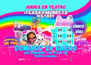 La Casa de Muñecas de Gabby se presentará en Puebla