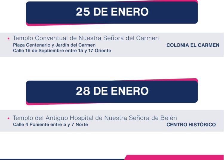 Por celebraciones patronales, Segom permitirá negocios en templos