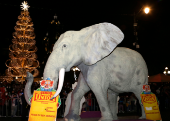 Llegan los Reyes Magos a Puebla