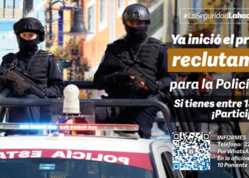 ¿Te gustaría ser policía? Checa la convocatoria de reclutamiento