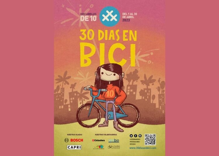 Invitan a usar la bici por 30 días durante abril