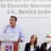 Céspedes inaugura rehabilitación de escuela normal en Zacatlán
