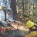 Céspedes supervisa incendios en Atzitzintla