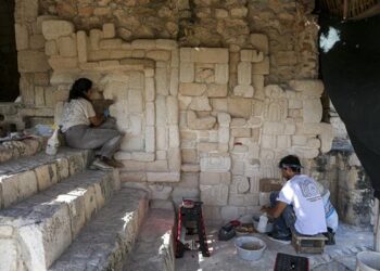 Jeroglíficos mayas revelan reino en zona arqueológica de Ek Balam en México