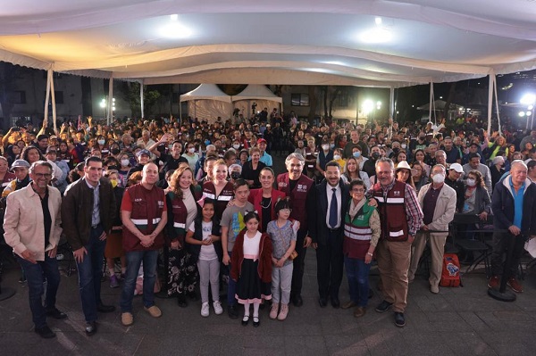Nuestro objetivo como gobernantes es dar bienestar y acceso derechos: Sheinbaum