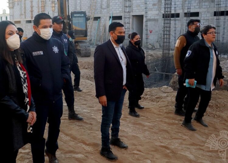 Avanzan obras en Cereso de Puebla