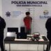 Lo detienen por robar 3 computadoras en Atlixcáyotl