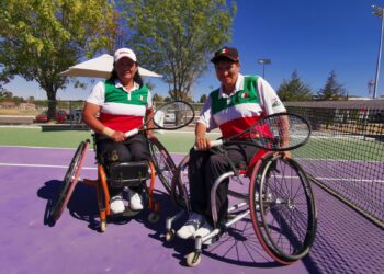 Selección Mexicana de tenis en silla de ruedas: «Apoyen, nos hace falta recursos»