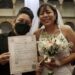 Realizan ceremonia de matrimonios colectivos gratuitos