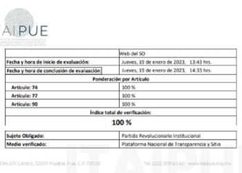 Transparencia como herramienta de información