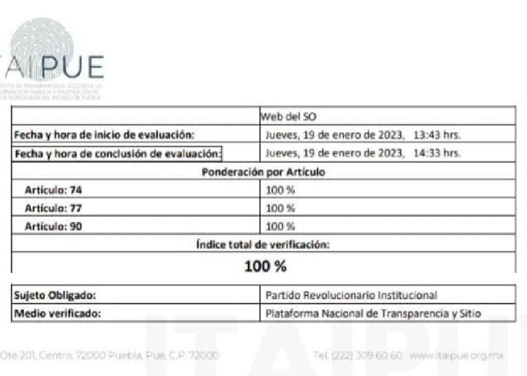 Transparencia como herramienta de información