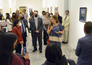 Cedillo inaugura exposición “Una holandesa enamorada de México” en CCU