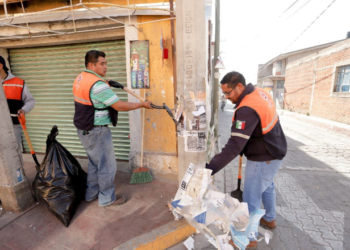 Tlatehui encabeza jornada San Andrés es mi casa y yo la limpio