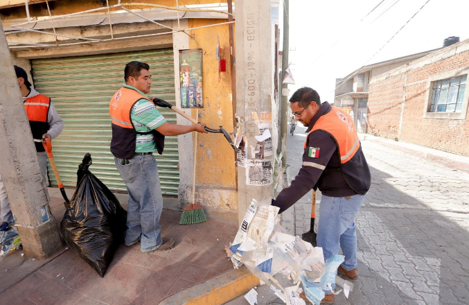 Tlatehui encabeza jornada San Andrés es mi casa y yo la limpio