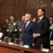 Falta de protocolo y discursos
