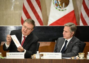 Blinken y Ebrard hablan sobre seguridad entre EEUU y México