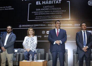 Céspedes Peregrina inaugura Foro de Alianzas para el Hábitat Capítulo San Andrés Cholula