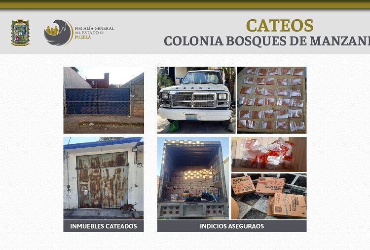 FGE recupera mercancía robada en Bosques