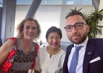 Rectora Lilia Cedillo recibe a Beatriz Gutiérrez Müller