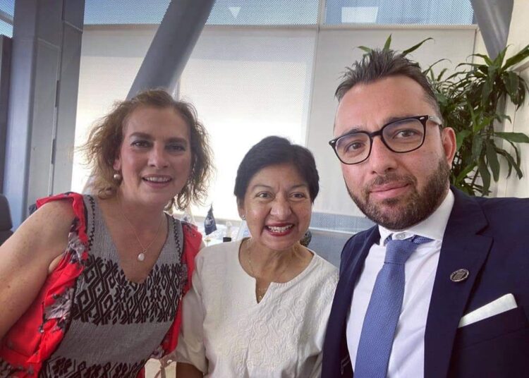 Rectora Lilia Cedillo recibe a Beatriz Gutiérrez Müller
