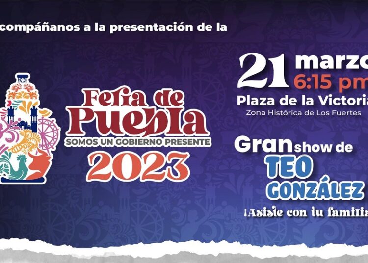 Mañana presentarán Feria de Puebla en Plaza de la Victoria