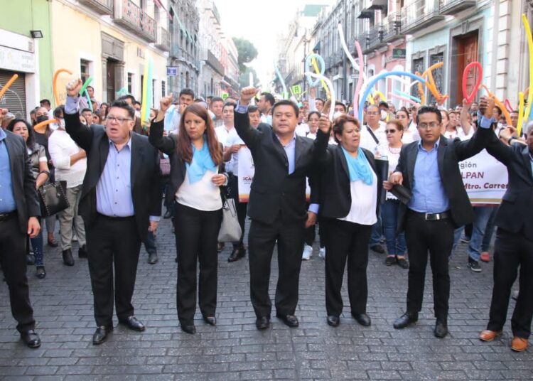 José Antonio Carrera Flores arrancó campaña por el SETEP en Tehuacán