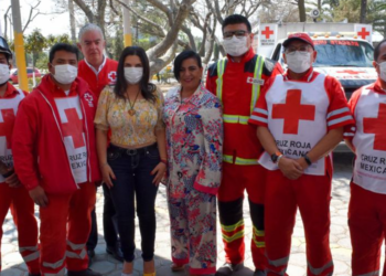 Layón inicia colecta anual de Cruz Roja Mexicana en Texmelucan