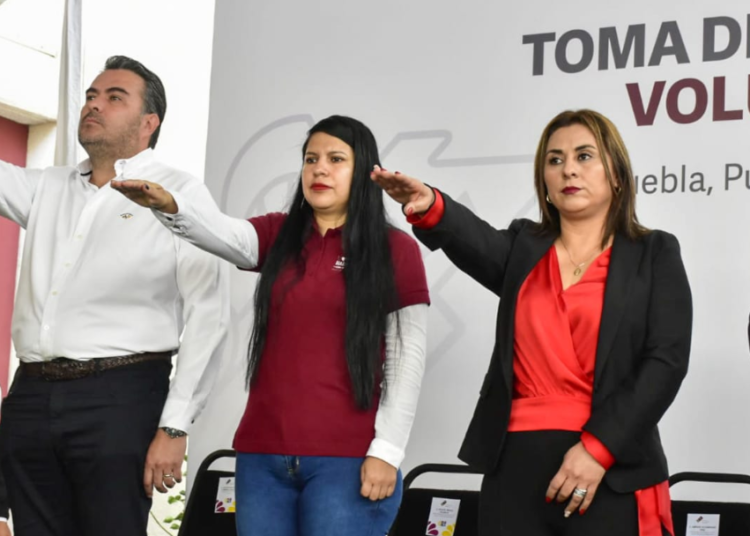 Amparo Altamirano rinde protesta como titular del Voluntariado de la Secretaría de Gobernación