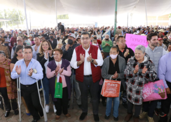 Gobierno de Puebla detona el bienestar de Puebla como gobierno de 4T
