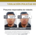 Dictan prisión preventiva a policías municipales por violación de joven motociclista