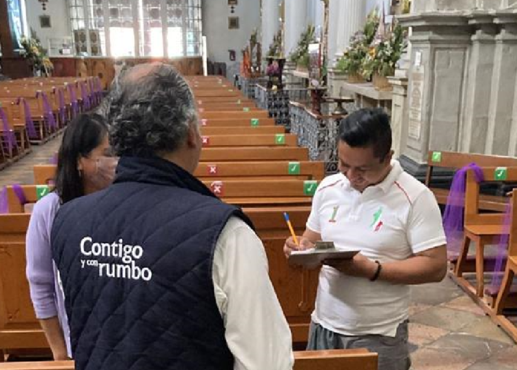 PC inspecciona estructuras de Templos religiosos previo a Semana Santa