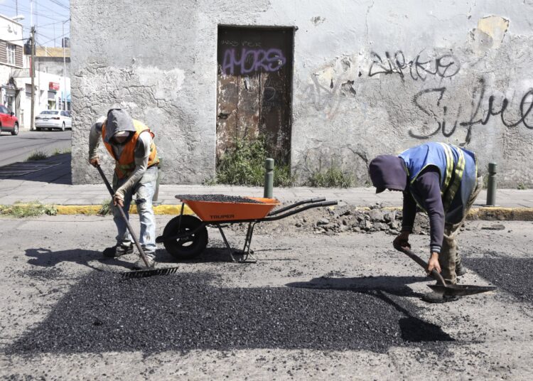 Comuna invertirá 110 mdp para programa de bacheo en 2023