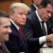 Donald Trump abandona tribunal en NY