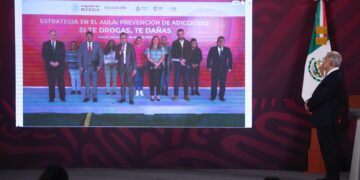 Lanzan campaña nacional contra uso de drogas