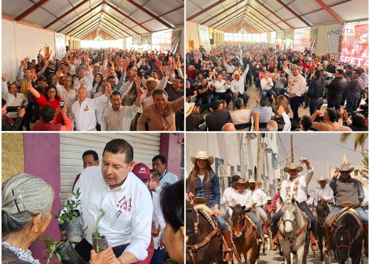 Armenta realiza gira de trabajo en Hueytamalco, Xiutetelco y Libres