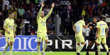 América triunfa sobre Monterrey por goles de Valdés y Viñas