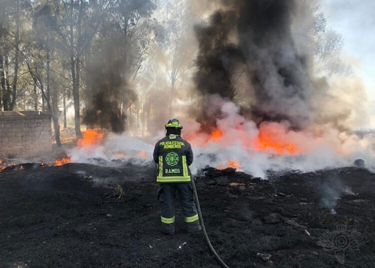 Cuerpo de Bomberos ha atendido mil 223 incendios de pastizales