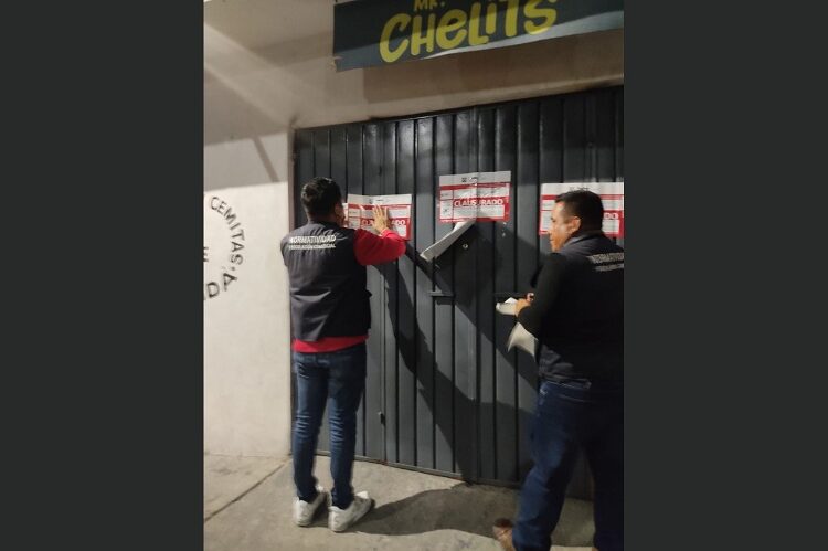 Normatividad clausura 13 comercios