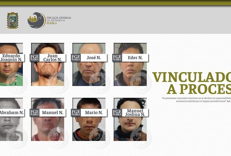 Vinculan a proceso a 8 hombres por violencia familiar