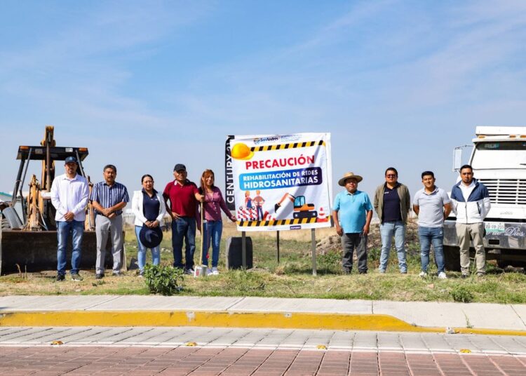 Amplían red de drenaje sanitario en Tlaxcalancingo
