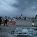 Viento provoca caída de árboles y estructuras en Texmelucan