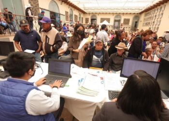 Realizan jornada de audiencias de justicia agraria.