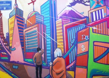 Revelan mural ‘Cambios’ de Vince Mutant